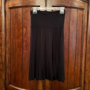 Max Studio black skirt viscose/spandex Small